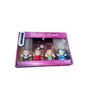 Fisher Price Little People Collector Britney Spears Figure Set Of 4